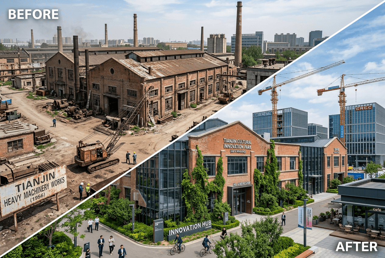 天津出台2026版低效用地再开发政策，工业厂房盘活迎来新机遇