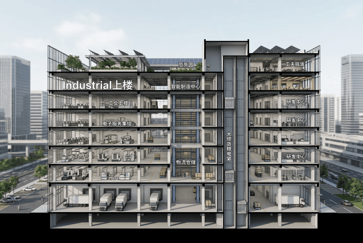 工业上楼成趋势：六大典型模式与深圳实践