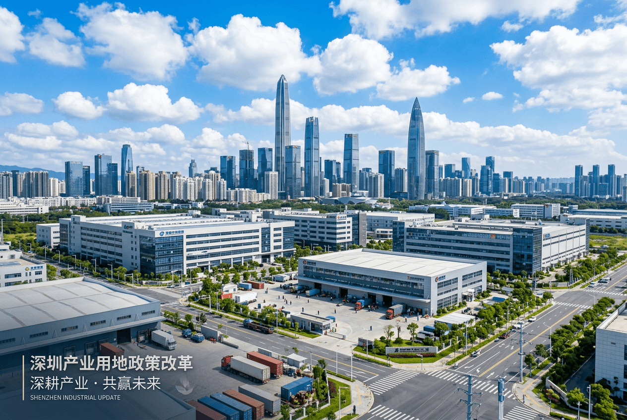 深圳产业用地新政落地:新供应用地期限最高30年,企业降本迎新机